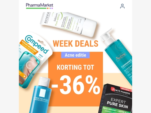 Tot -36%: ontdek de Week Deals