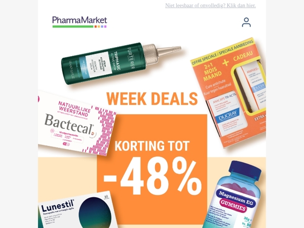 Tot -48%: ontdek de Week Deals