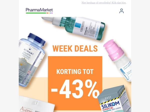 Tot -43%: ontdek de Week Deals