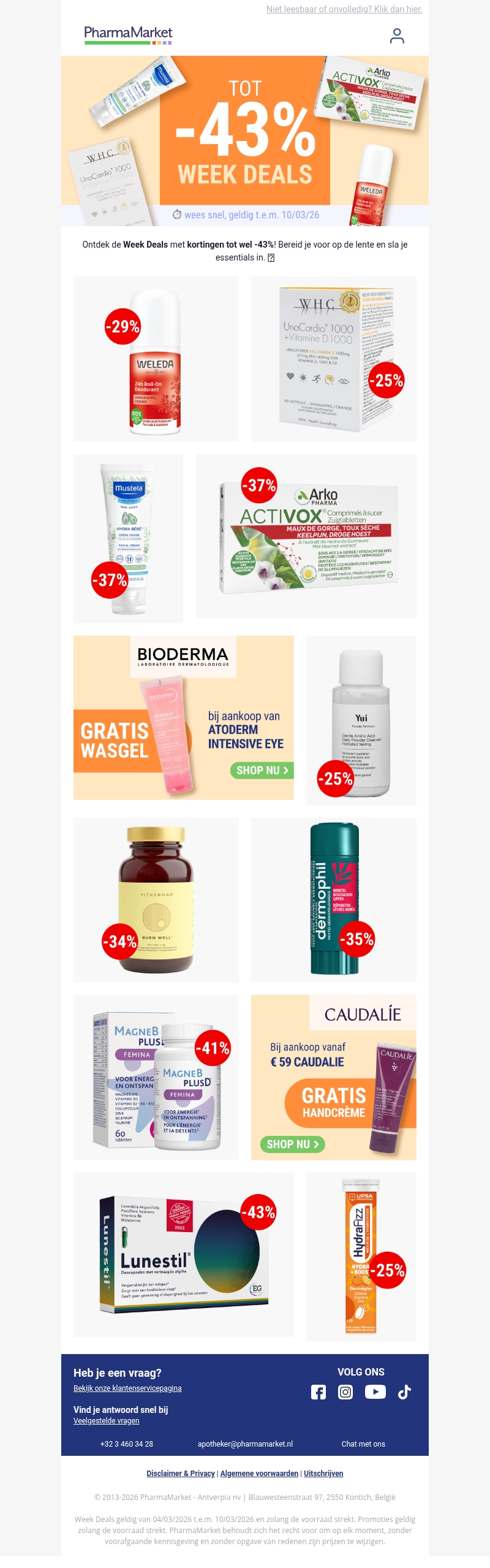 Week Deals: tot -43% π· Week Deals: tot -43% π·