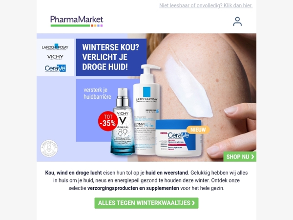 Byebye winterkwaaltjes met kortingen tot -51%