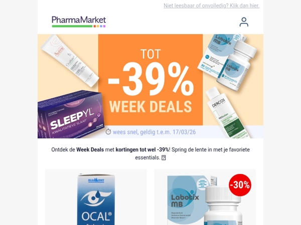 Week Deals: tot -39% 🌱