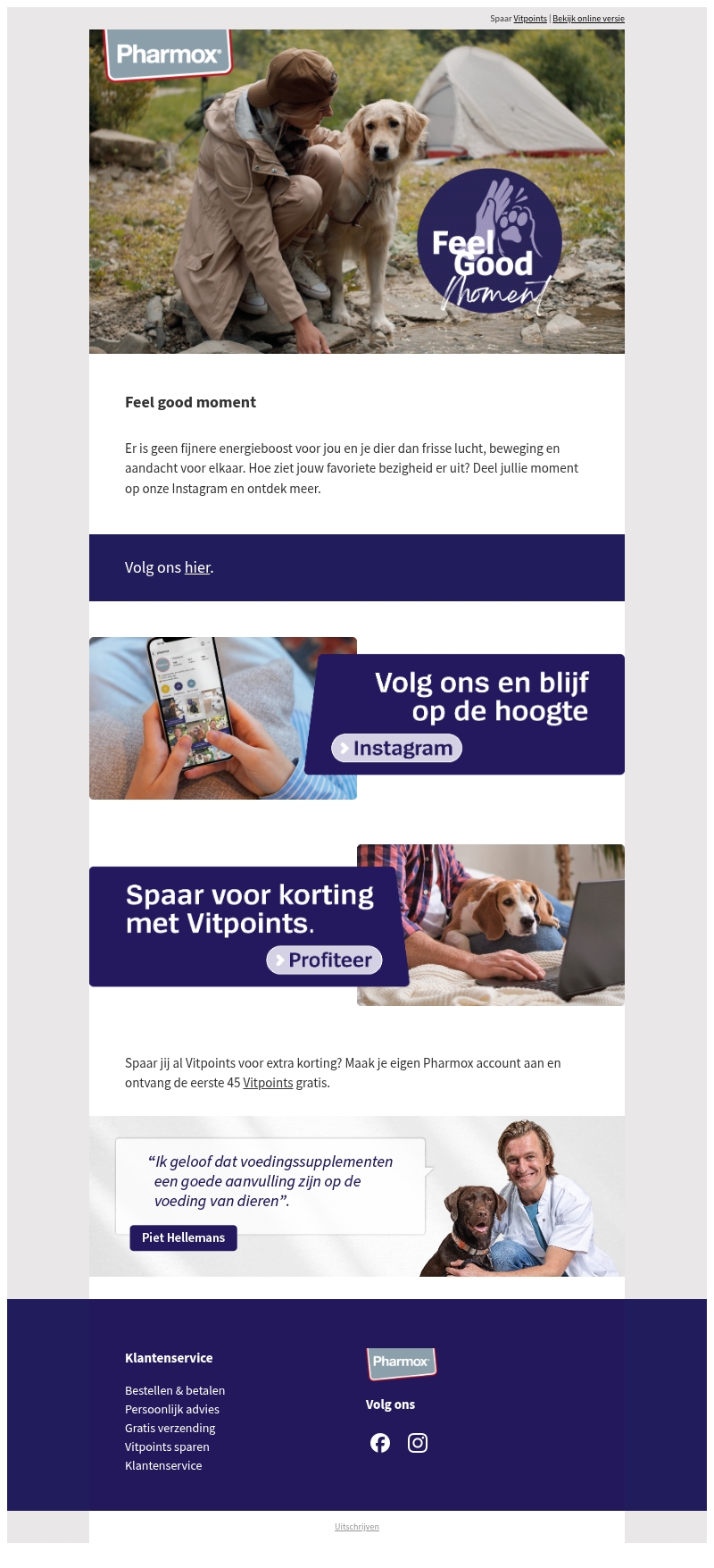 Deel je 'feel good' buitenmoment met ons Deel je 'feel good' buitenmoment met ons