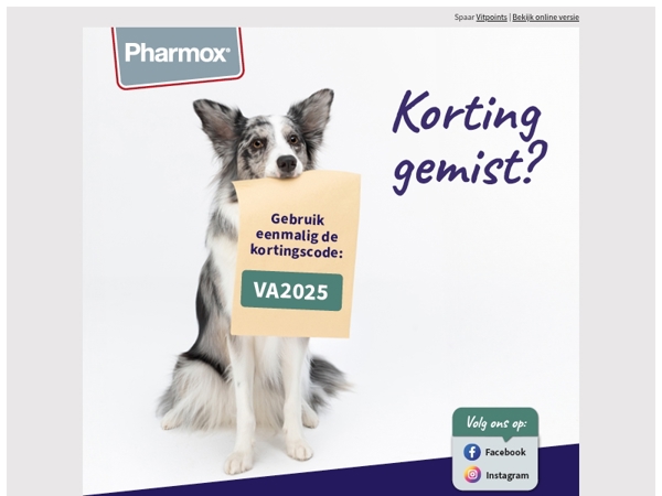 Korting gemist? Speciaal voor jou een kortingscode!