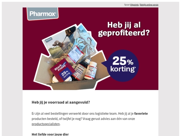 Wacht niet te lang, onze 'Furry Friday' favorieten vliegen de mand uit!