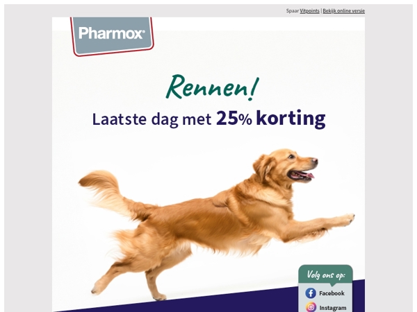 Laatste dag: 25% korting eindigt vannacht!