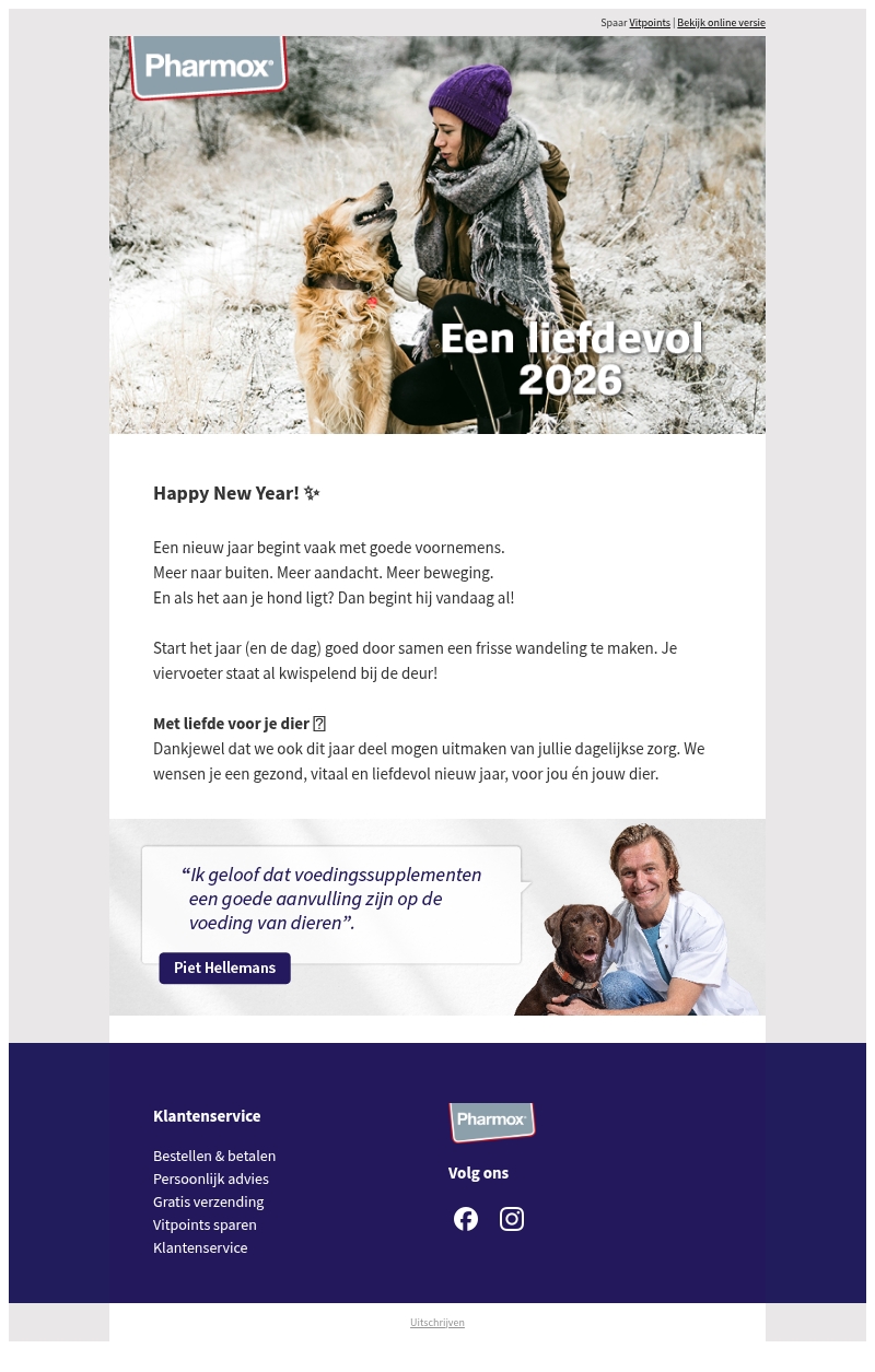 Goede voornemens? Je hond doet graag mee πΎ Goede voornemens? Je hond doet graag mee πΎ