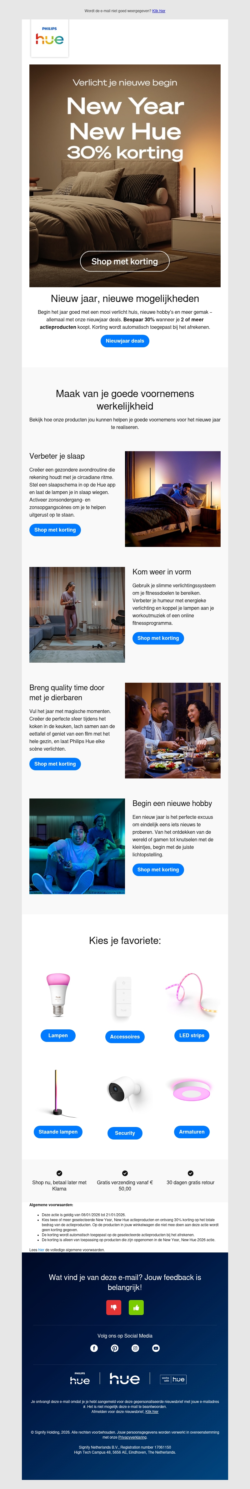 Deals💡30% korting: New Year, New Hue! Deals💡30% korting: New Year, New Hue!