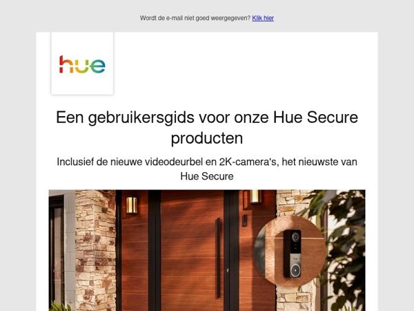 👉 Hue Secure gebruikersgids