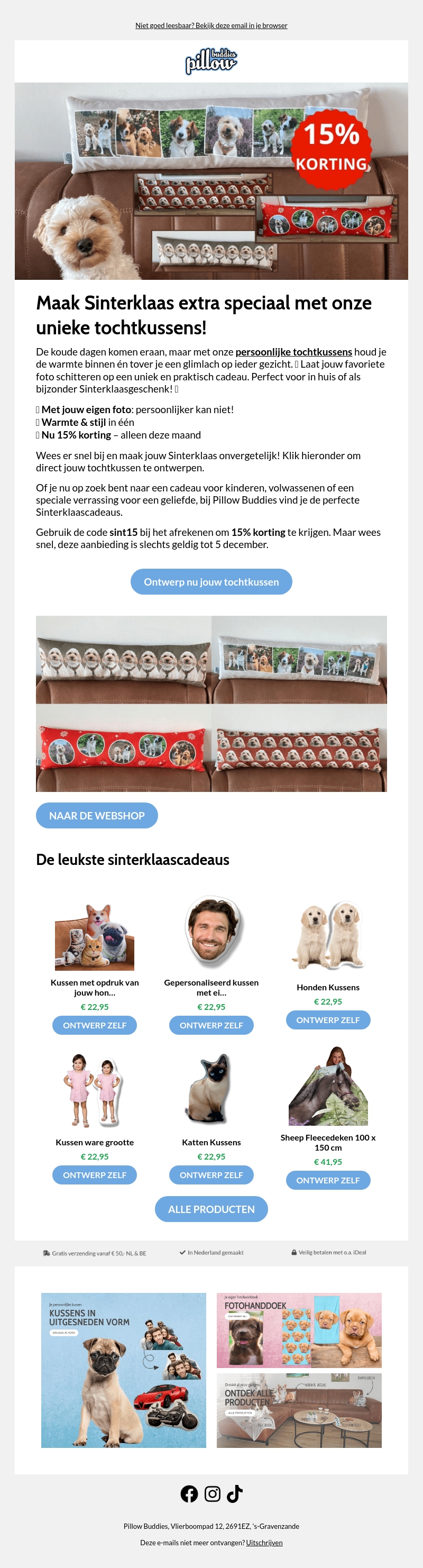 Nieuw - Tochtkussen Nieuw - Tochtkussen