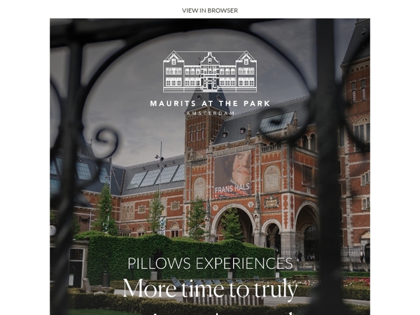 Your reason to stay a little longer in Amsterdam.