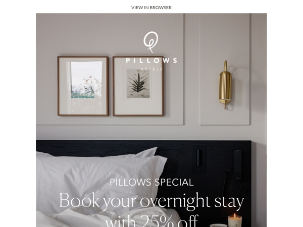 Book now with 25 off, until December 2026