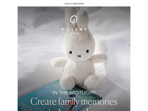 Treat yourself to a family escape at Pillows Amsterdam