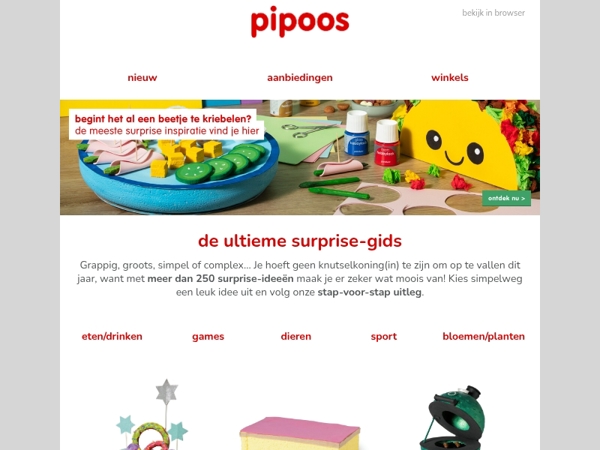 🖌️Surprise stress? Niet bij pipoos!