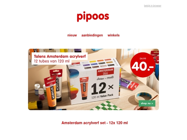 ⚡Amsterdam acrylverf met korting!