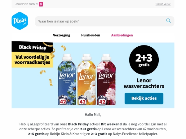 Sla nu nog Black Friday deals in 🖤🔥