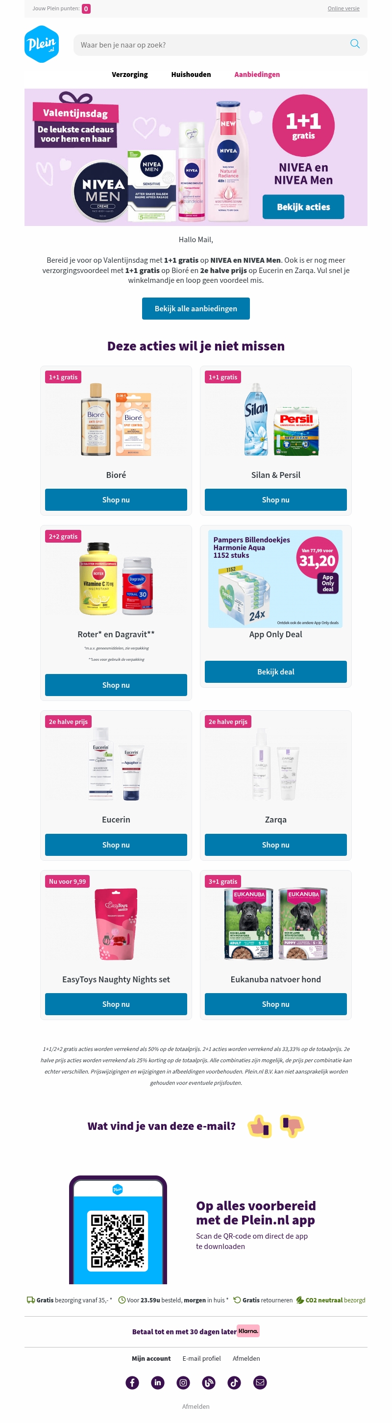 Deze week 1+1 gratis op NIVEA en NIVEA Men Deze week 1+1 gratis op NIVEA en NIVEA Men