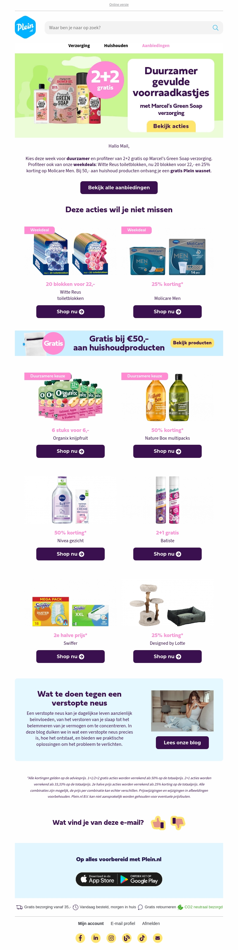 Kies deze week voor duurzamer π Kies deze week voor duurzamer π