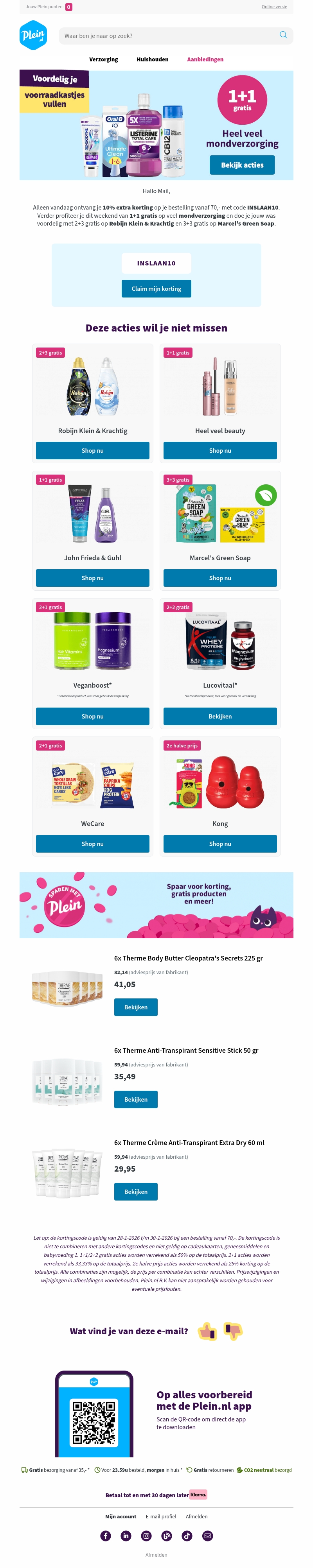 Alleen vandaag nog 10% korting op je bestelling Alleen vandaag nog 10% korting op je bestelling