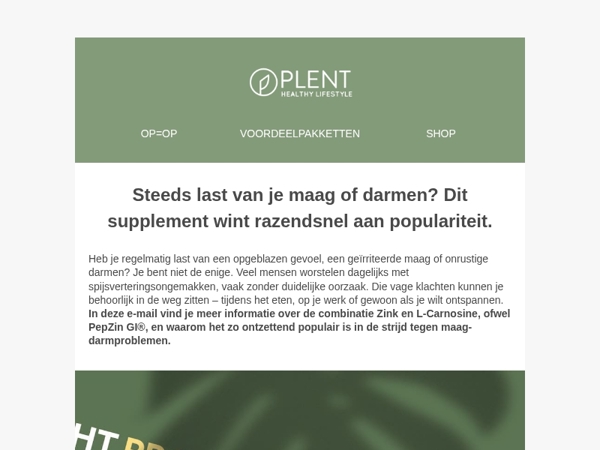 Steeds last van je maag of darmen? ✨
