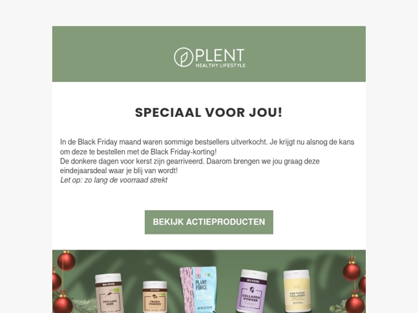 🎁Deze waren uitverkocht op Black Friday