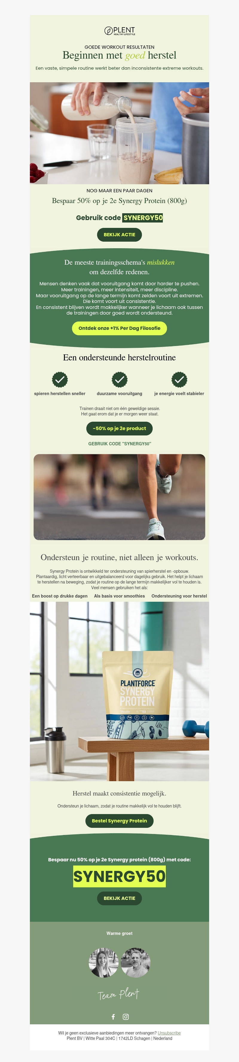 Consistentie wint van intensiteit 🏋️♀️ Consistentie wint van intensiteit 🏋️♀️