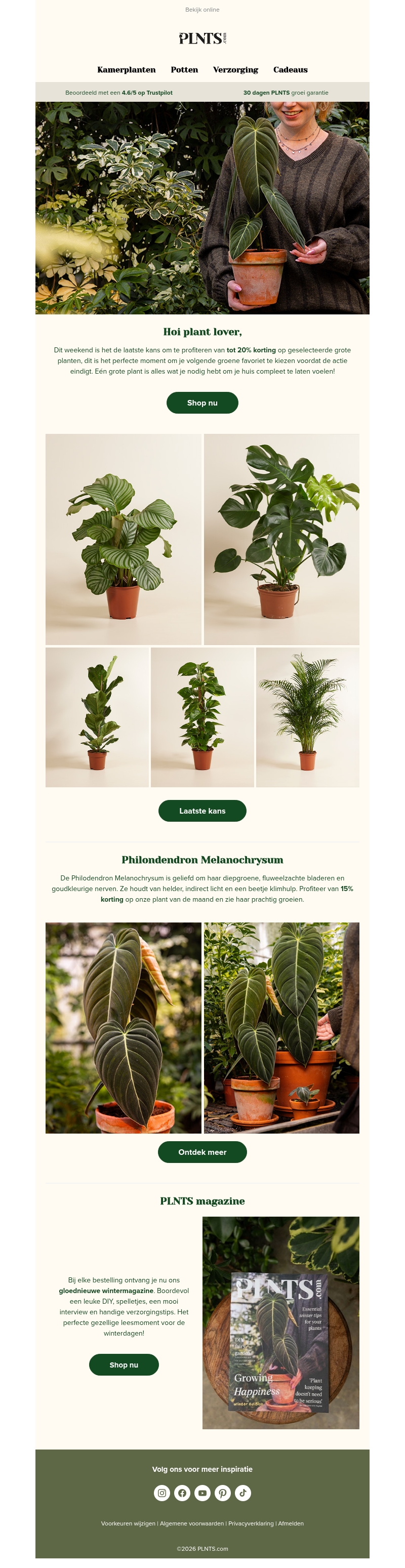 Laatste kans voor grote groene deals 🌱 Laatste kans voor grote groene deals 🌱