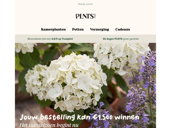 Nog maar 6 dagen om €1.500 te winnen 💸