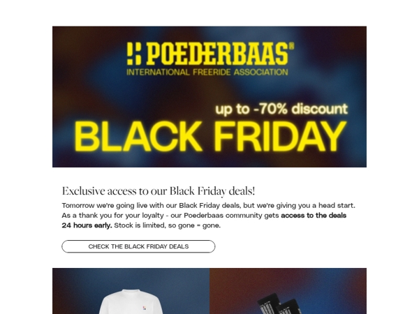 NOW LIVE: Black Friday deals 🔥