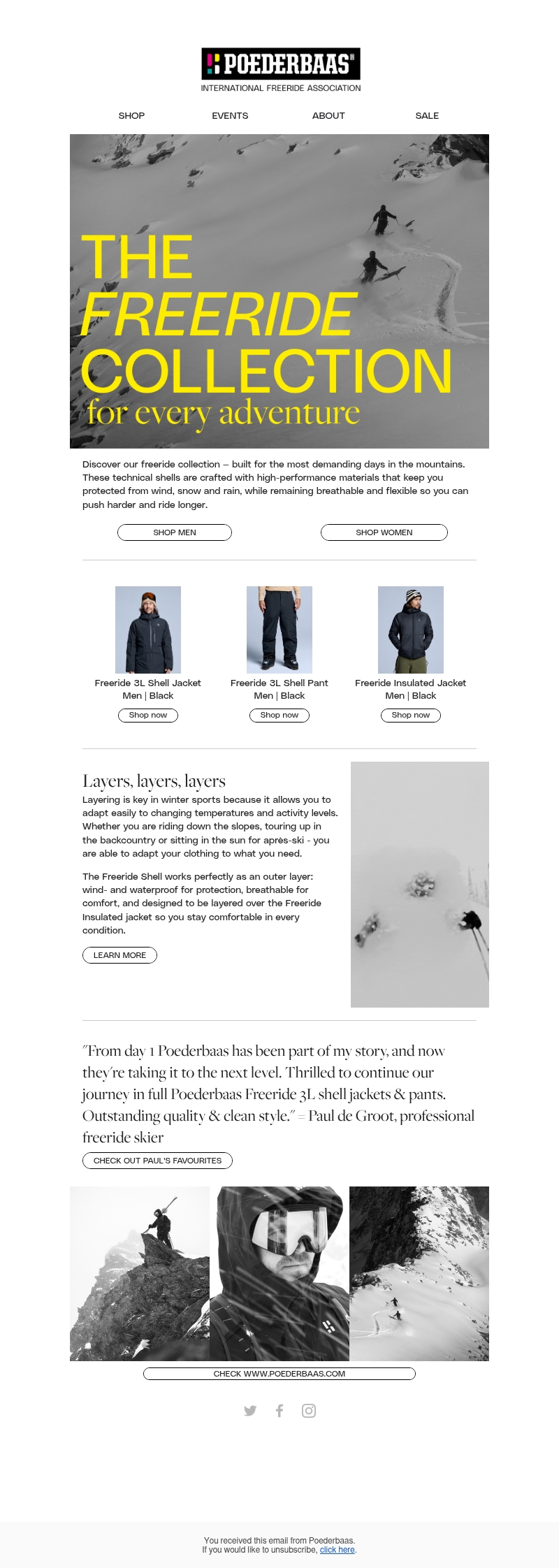 The Freeride collection ๐ฅ The Freeride collection ๐ฅ