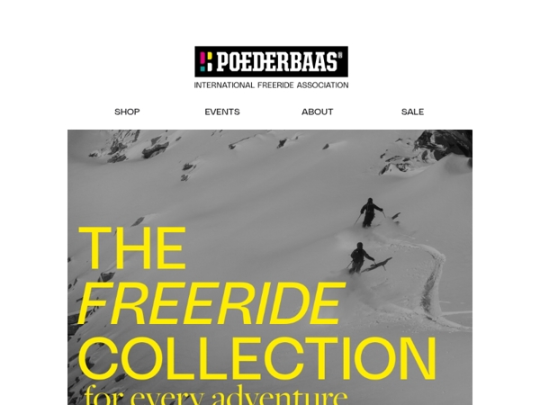 The Freeride collection 🔥