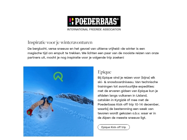 Inspiratie voor je winteravonturen ✨