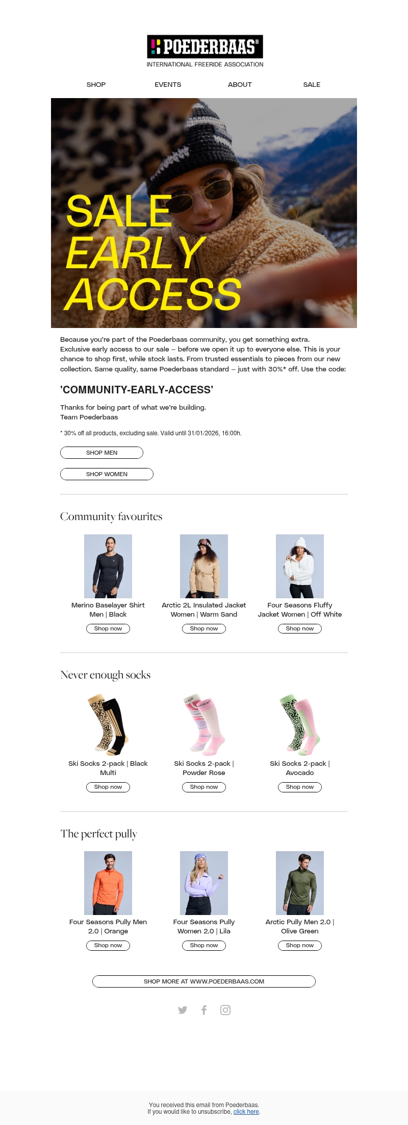Early access to our SALE! ๐ Early access to our SALE! ๐