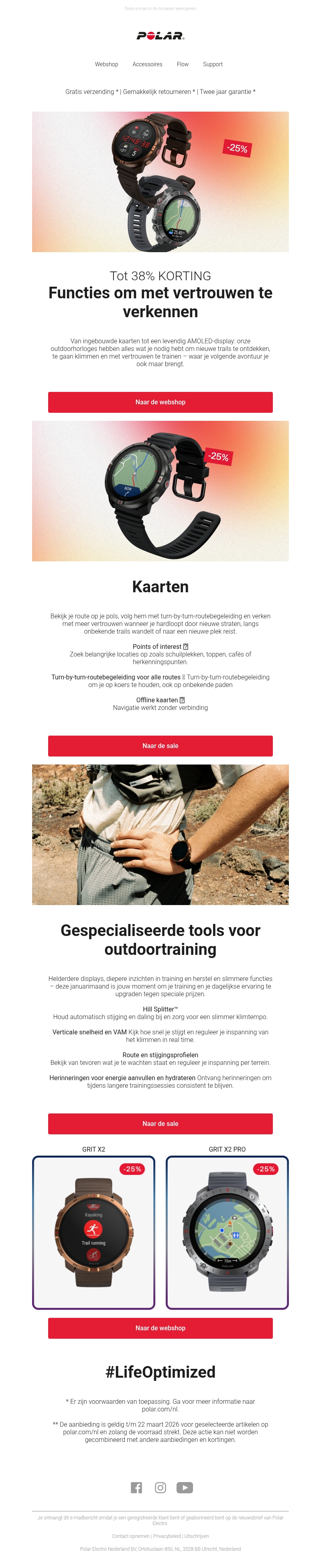 Sale: Gespecialiseerde tools voor outdoortraining Sale: Gespecialiseerde tools voor outdoortraining