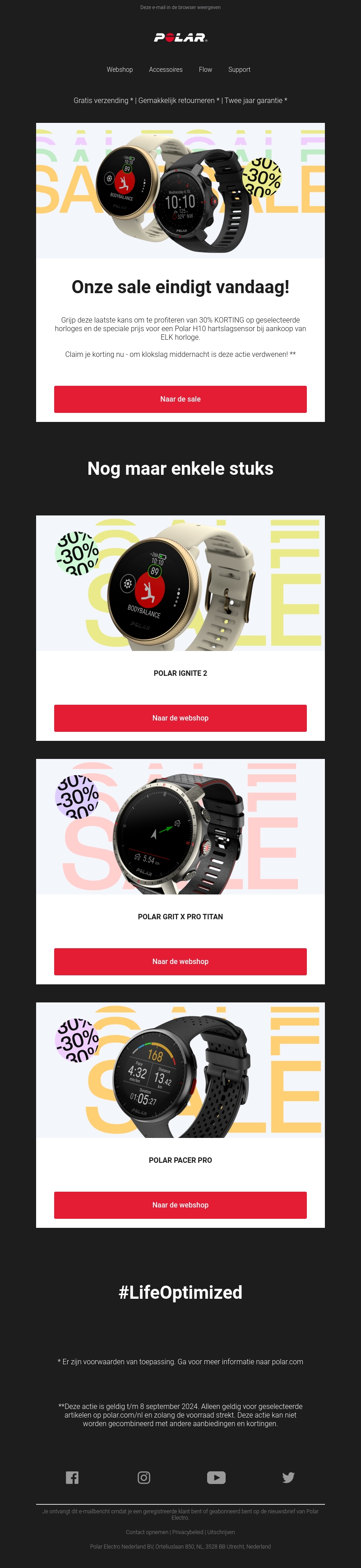 LAATSTE KANS: 30% KORTING LAATSTE KANS: 30% KORTING