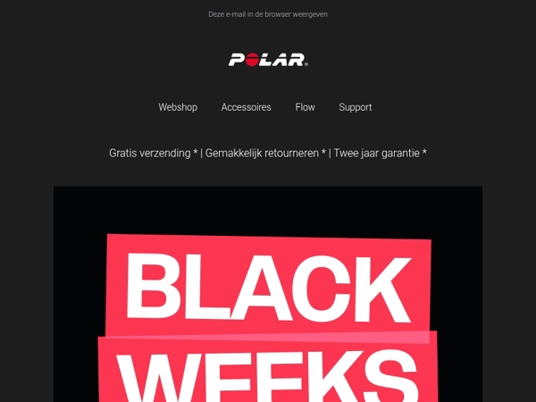 🎉 Black Weeks gaan door met tot 43% KORTING