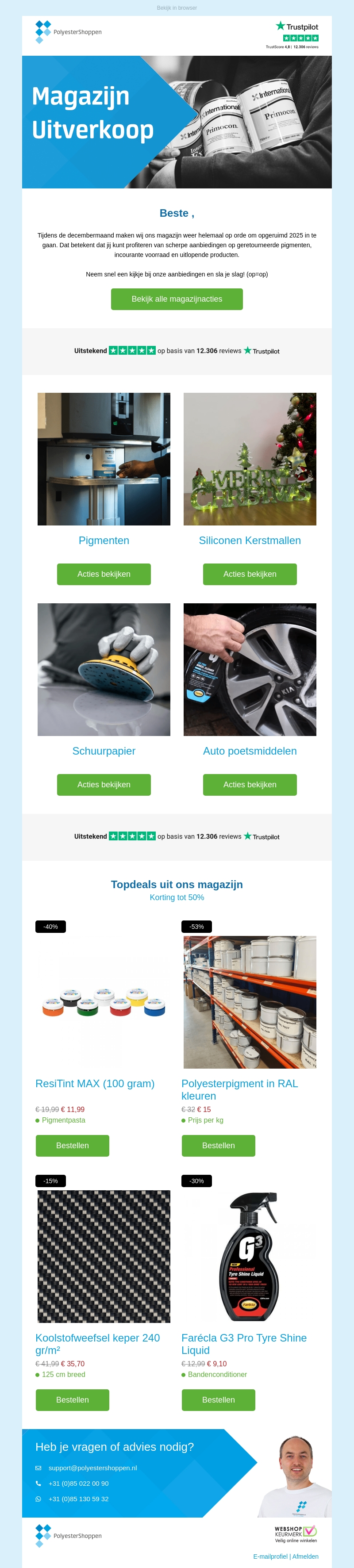 Magazijnopruiming | schuurpapier, pigmenten en poetsmiddelen tegen zeer scherpe prijzen β¨ Magazijnopruiming | schuurpapier, pigmenten en poetsmiddelen tegen zeer scherpe prijzen β¨