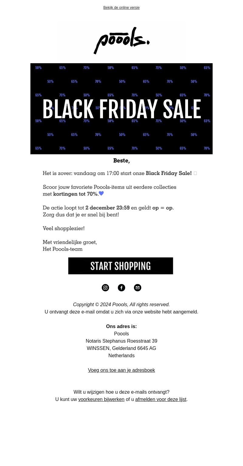 ✨ BLACK FRIDAY: TOT 70% KORTING 🖤 ✨ BLACK FRIDAY: TOT 70% KORTING 🖤