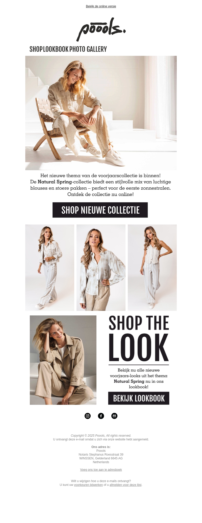 De NATURAL SPRING collectie is hier – Bekijk de nieuwste looks De NATURAL SPRING collectie is hier – Bekijk de nieuwste looks