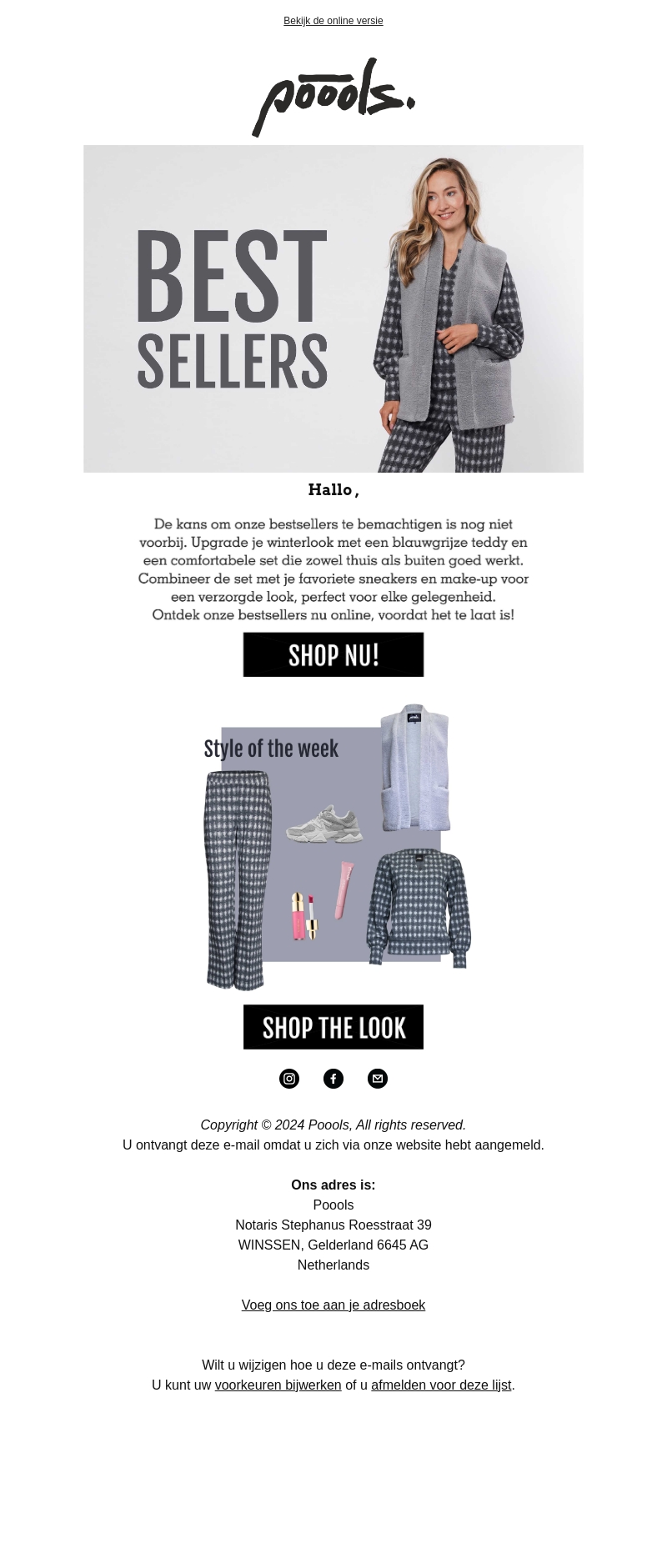 Ontdek onze bestsellers nu online! Ontdek onze bestsellers nu online!