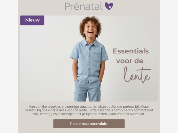 Nieuw & perfect voor je mini! Ontdek onze essentials 🌻