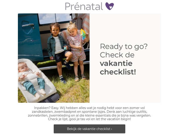 Inpakken voor vakantie? Check de vakantiechecklist ☀️