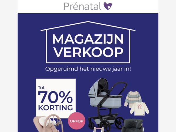 Magazijn verkoop still going strong! Tot 70% korting 💙