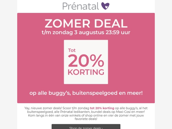 Vroem! 20% korting op loopfietsjes, buggy’s & meer 🚲