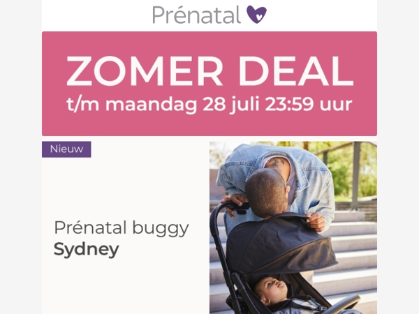 Ontdek de nieuwste Prénatal buggy Sydney & meer 💛
