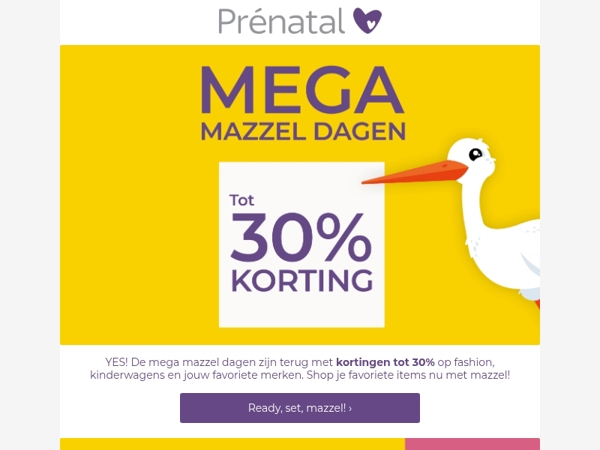 Mega mazzel dagen 💛 Dit is hét moment om te shoppen