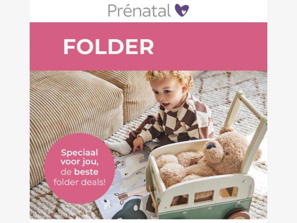 Mail, de folder deals staan voor je klaar!