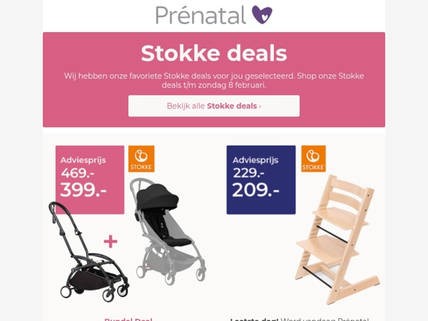 Stokke favorieten speciaal voor jou, Mail​
