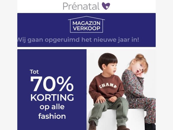Tot 70% korting op alle fashion: van warme truien tot slaapzakken 💙