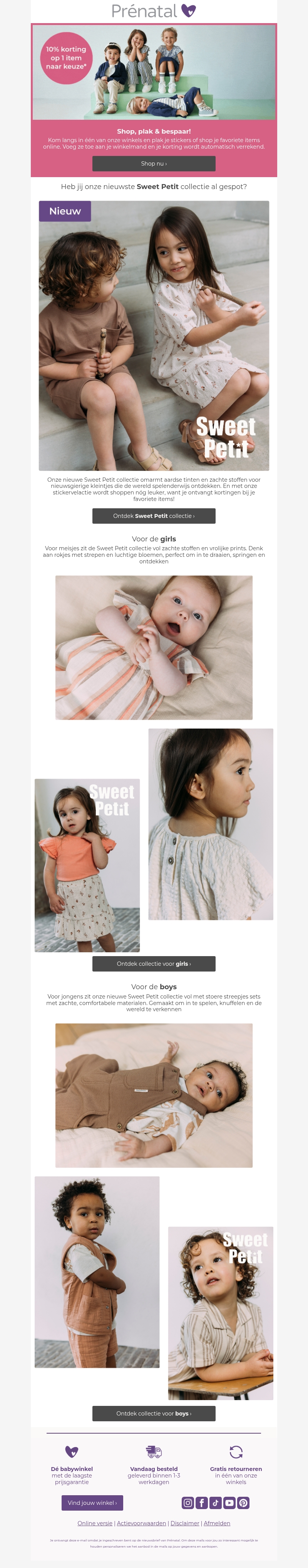 Ontdek onze nieuwe Sweet Petit collectie 🤎 Ontdek onze nieuwe Sweet Petit collectie 🤎